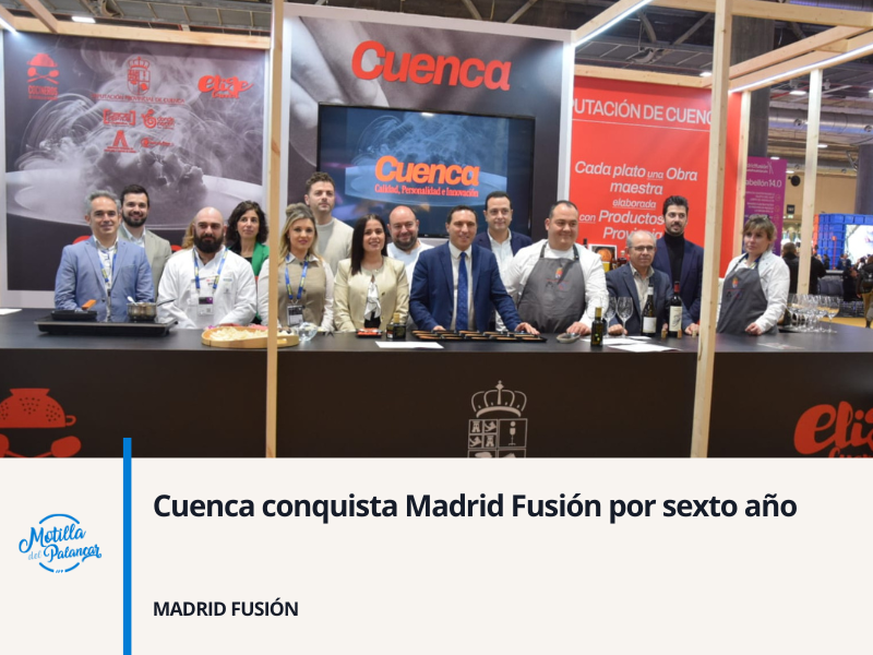 Cuenca conquista Madrid Fusión por sexto año - imagen 1