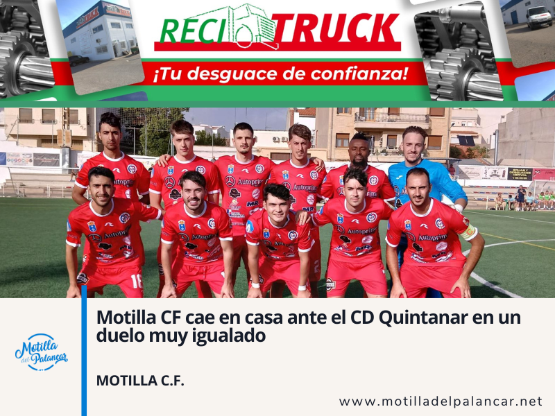 Motilla CF cae en casa ante el CD Quintanar en un duelo muy igualado - imagen 1