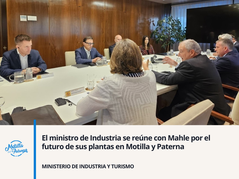 El ministro de Industria se reúne con Mahle por el futuro de sus plantas en Motilla y Paterna - imagen 1
