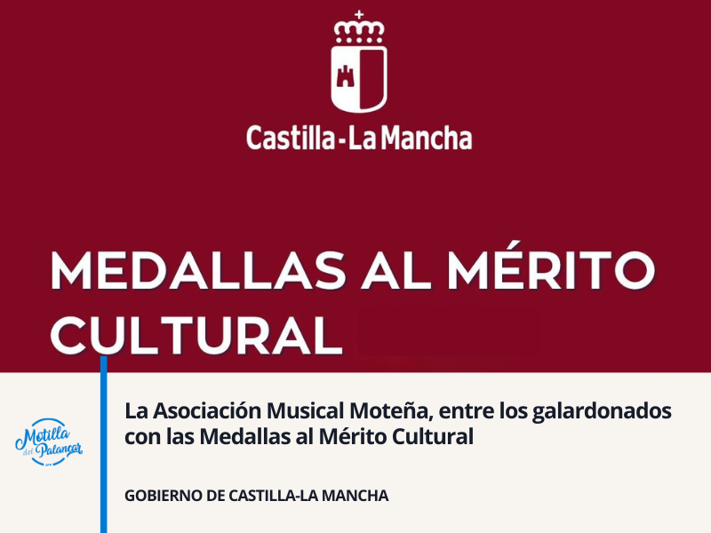 La Asociación Musical Moteña, entre los galardonados con las Medallas al Mérito Cultural - imagen 1