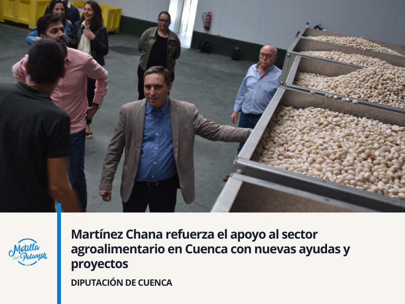 Martínez Chana refuerza el apoyo al sector agroalimentario en Cuenca con nuevas ayudas y proyectos - imagen 1