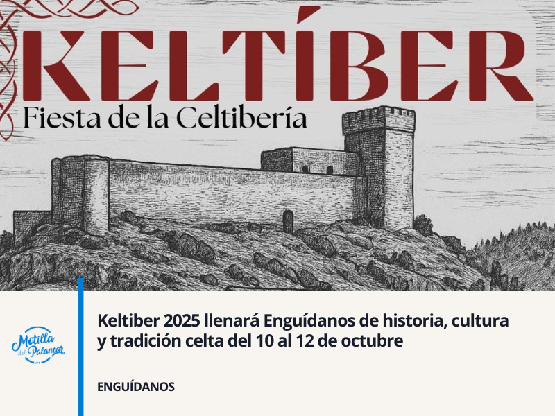 Keltiber 2025 llenará Enguídanos de historia, cultura y tradición celta del 10 al 12 de octubre - imagen 1