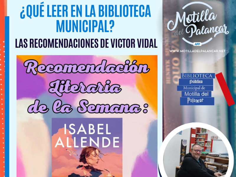 La recomendación semanal de Víctor Vidal: ¿Qué leer en la Biblioteca Municipal? - imagen 1