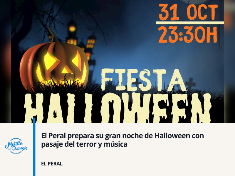 El Peral prepara su gran noche de Halloween con pasaje del terror y música - imagen 1