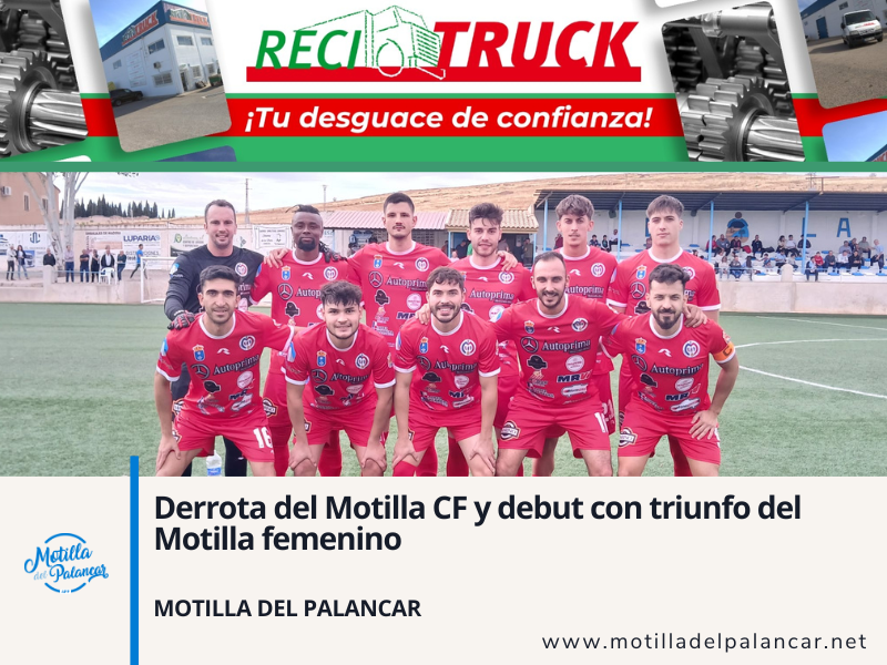 Derrota del Motilla CF y debut con triunfo del Motilla femenino - imagen 1