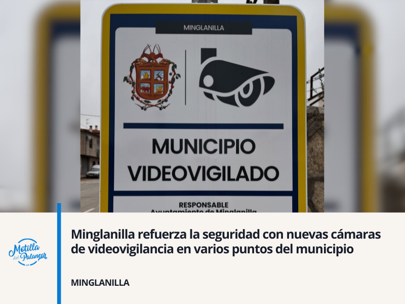 Minglanilla refuerza la seguridad con nuevas cámaras de videovigilancia en varios puntos del municipio - imagen 1