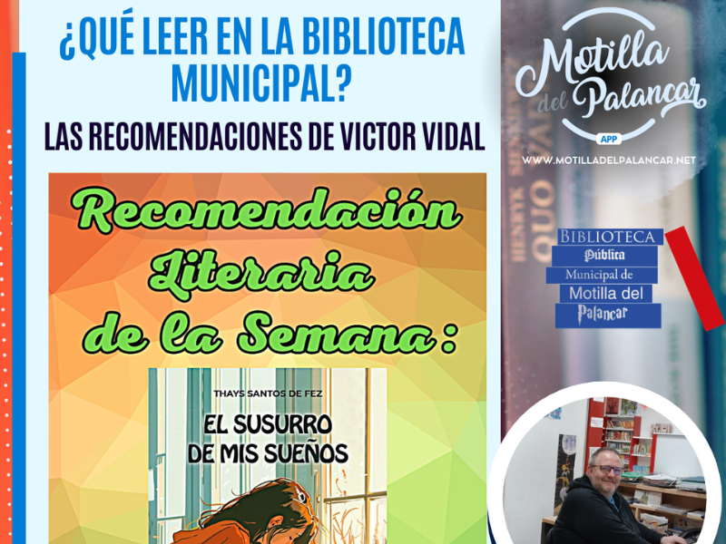 La recomendación semanal de Víctor Vidal: ¿Qué leer en la Biblioteca Municipal? - imagen 1