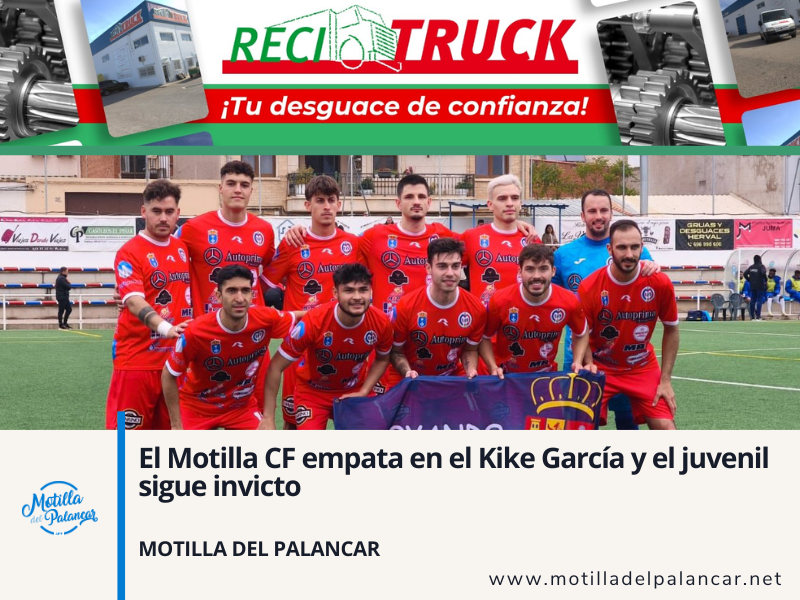 El Motilla CF empata en el Kike García y el juvenil sigue invicto - imagen 1