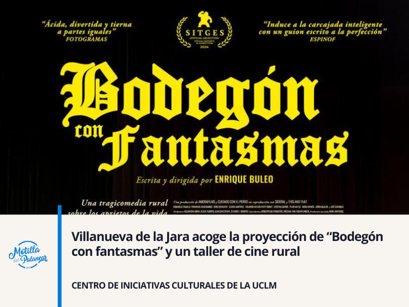 Villanueva de la Jara acoge la proyección de Bodegón con fantasmas y un taller de cine rural - imagen 1