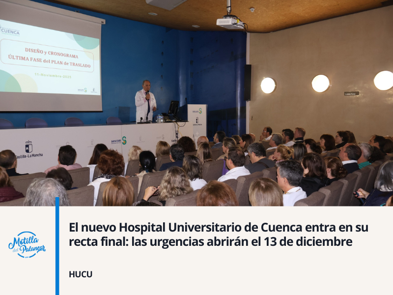 El nuevo Hospital Universitario de Cuenca entra en su recta final: las urgencias abrirán el 13 de diciembre - imagen 1