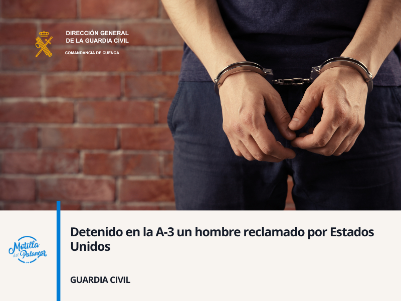 Detenido en la A-3 un hombre reclamado por Estados Unidos - imagen 1