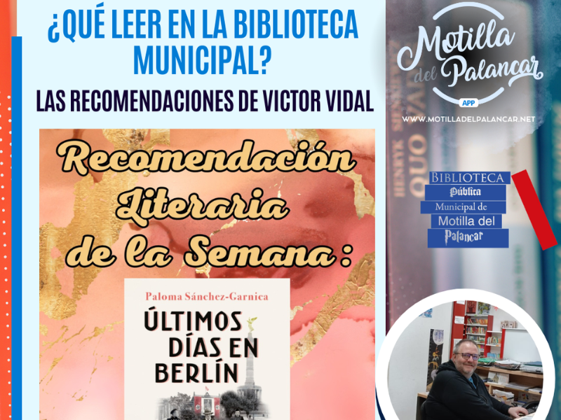 La recomendación semanal de Víctor Vidal: ¿Qué leer en la Biblioteca Municipal? - imagen 1