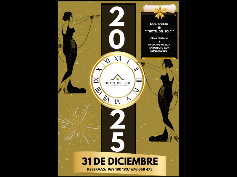 Cena de gala, cotillón y espectáculo: celebra la Nochevieja en el Hotel del Sol - imagen 1