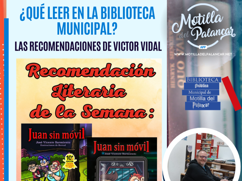 La recomendación semanal de Víctor Vidal: ¿Qué leer en la Biblioteca Municipal? - imagen 1