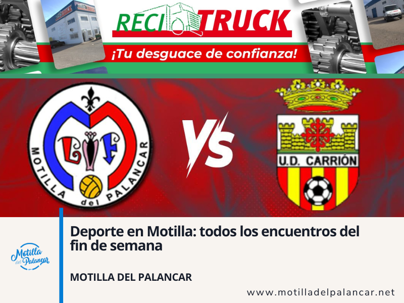 Deporte en Motilla: todos los encuentros del fin de semana - imagen 1