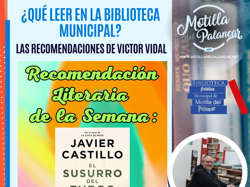 La recomendación semanal de Víctor Vidal: ¿Qué leer en la Biblioteca Municipal? - imagen 1