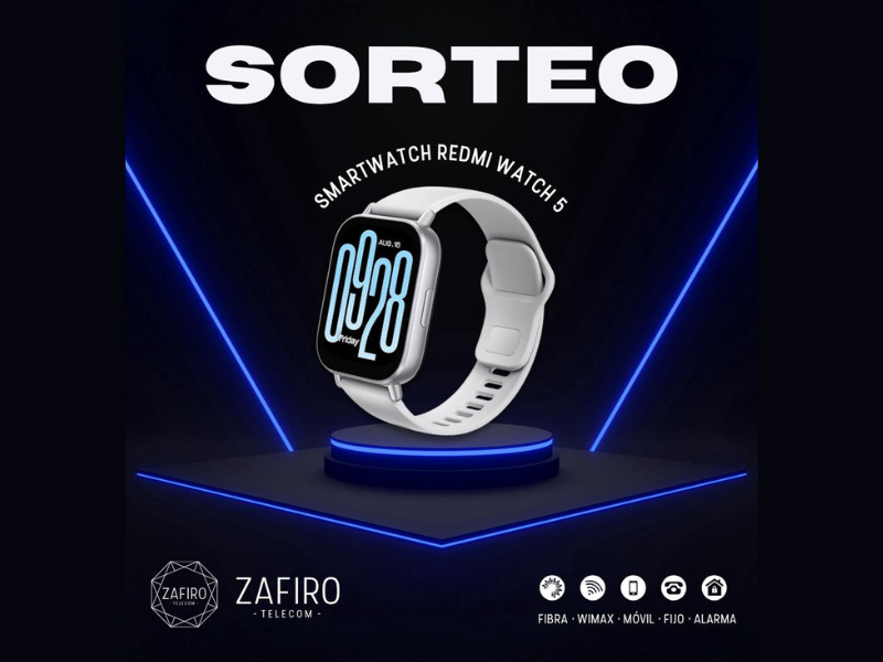 Sorteo Zafiro Telecom: consigue un smartwatch gratis - imagen 1