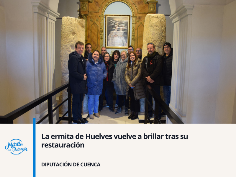 La ermita de Huelves vuelve a brillar tras su restauración - imagen 1