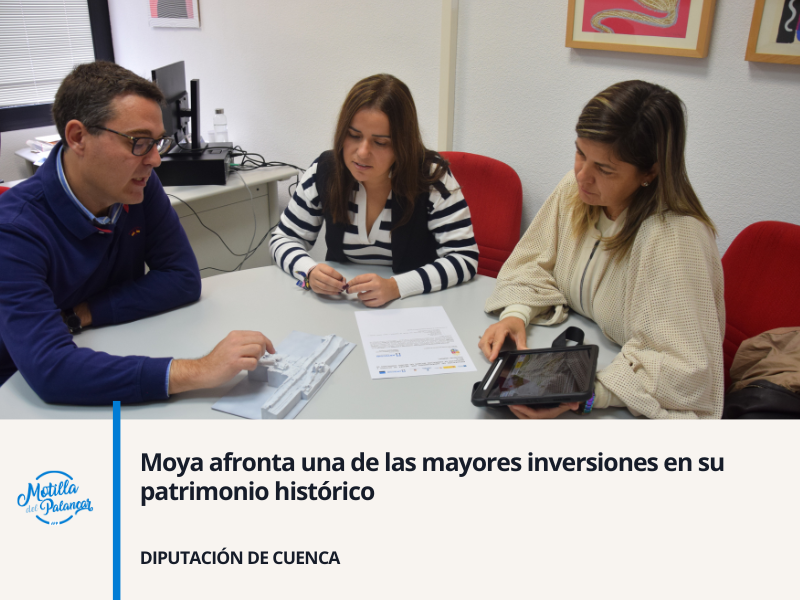 Moya afronta una de las mayores inversiones en su patrimonio histórico - imagen 1