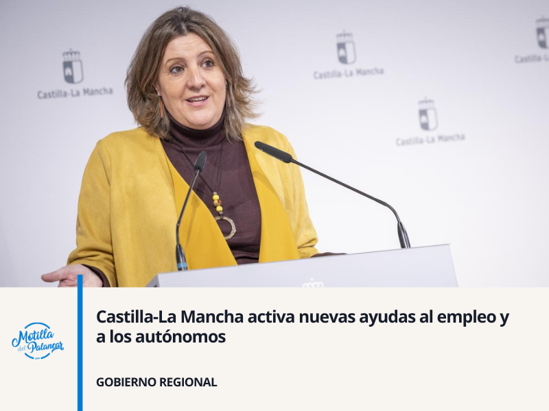 Castilla-La Mancha activa nuevas ayudas al empleo y a los autónomos - imagen 1