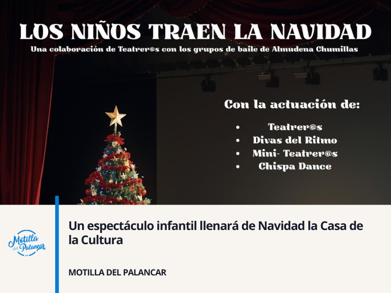 Un espectáculo infantil llenará de Navidad la Casa de la Cultura - imagen 1