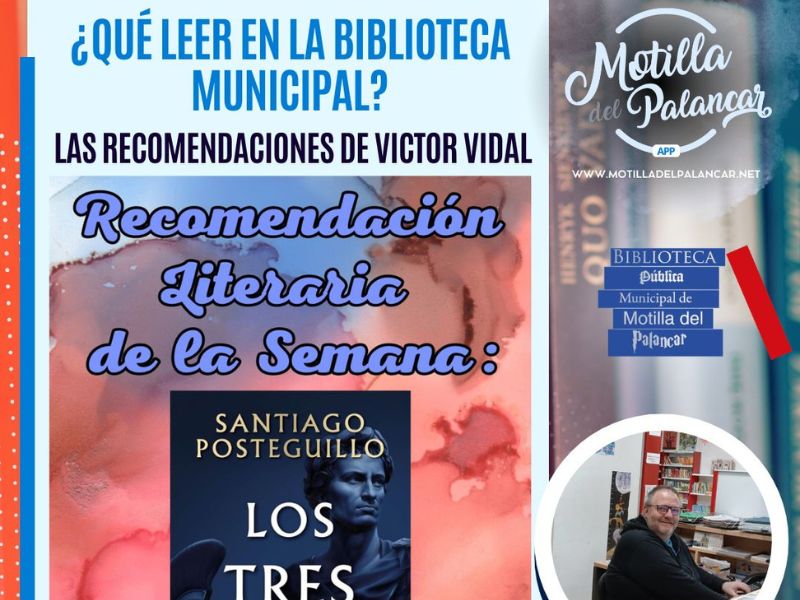 La recomendación semanal de Víctor Vidal: ¿Qué leer en la Biblioteca Municipal? - imagen 1