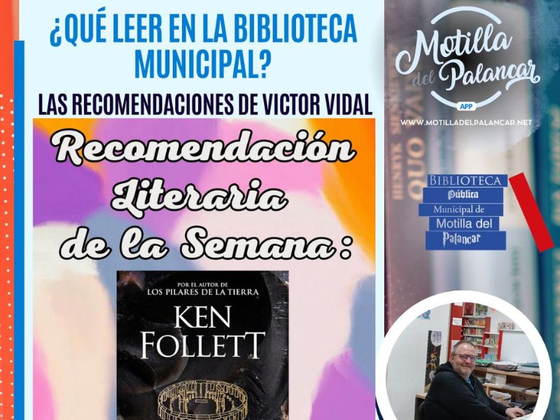 La recomendación semanal de Víctor Vidal: ¿Qué leer en la Biblioteca Municipal? - imagen 1