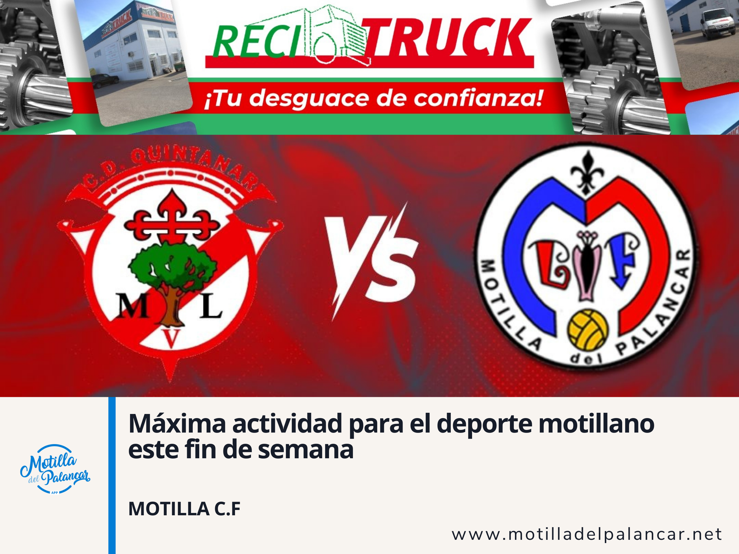 Máxima actividad para el deporte motillano este fin de semana - imagen 1