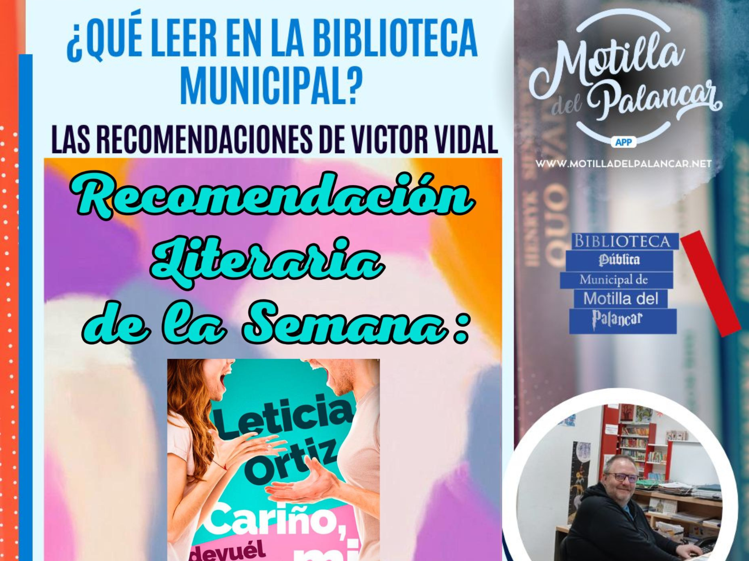 La recomendación semanal de Víctor Vidal: ¿Qué leer en la Biblioteca Municipal? - imagen 1