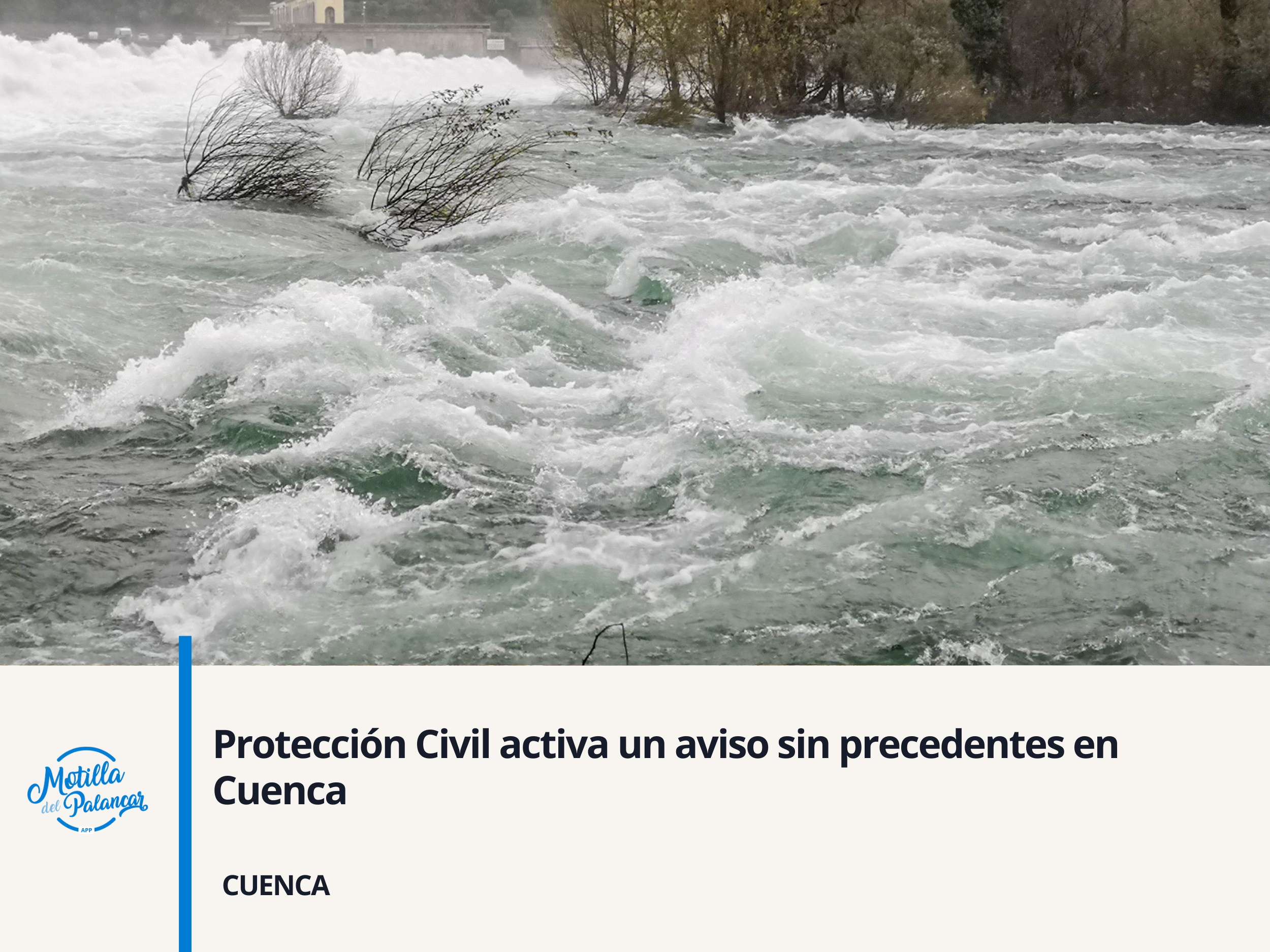 Protección Civil activa un aviso sin precedentes en Cuenca - imagen 1