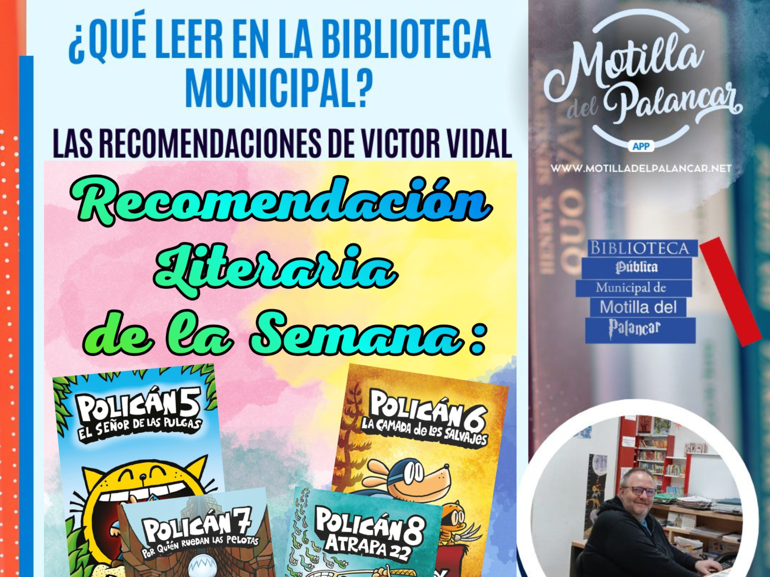 La recomendación semanal de Víctor Vidal: ¿Qué leer en la Biblioteca Municipal?” - imagen 1