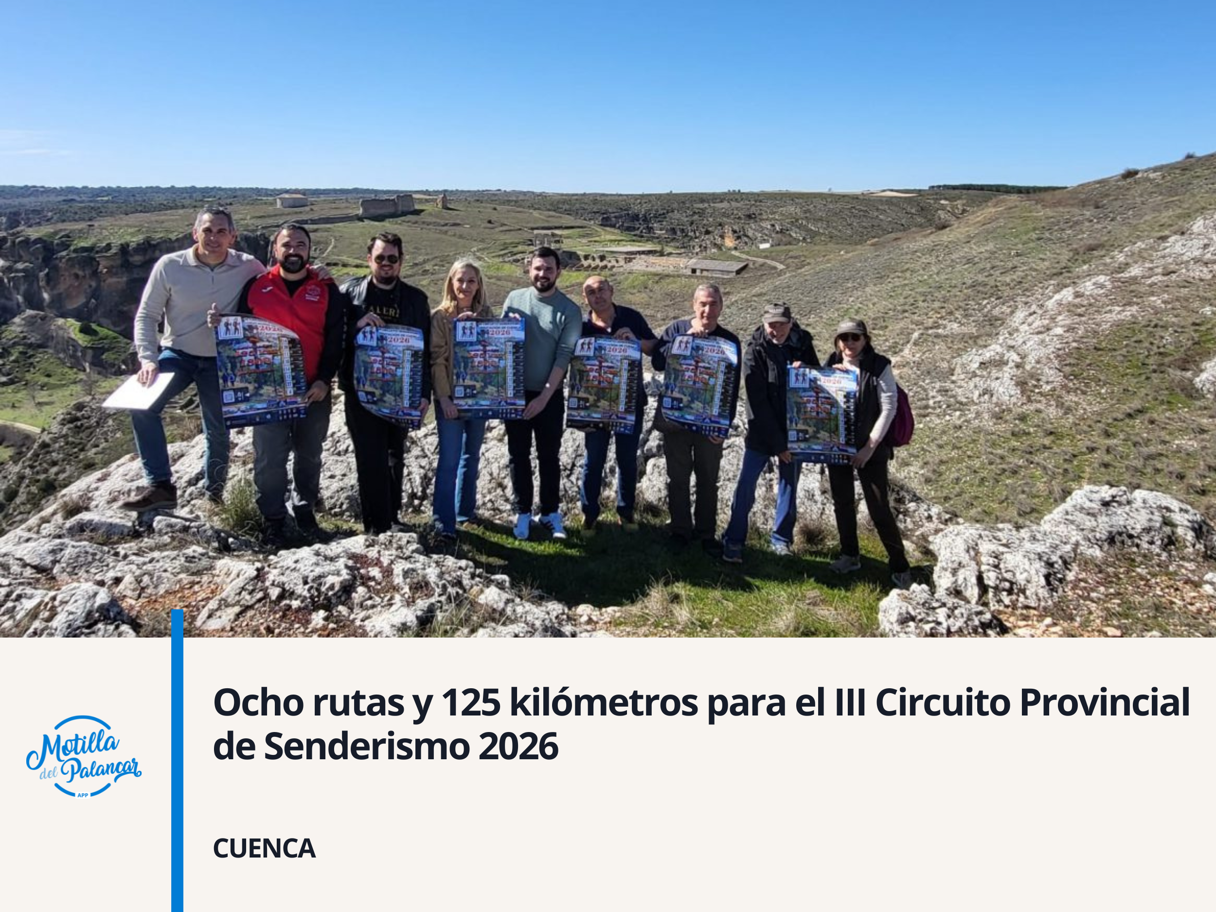 Ocho rutas y 125 kilómetros para el III Circuito Provincial de Senderismo 2026 - imagen 1