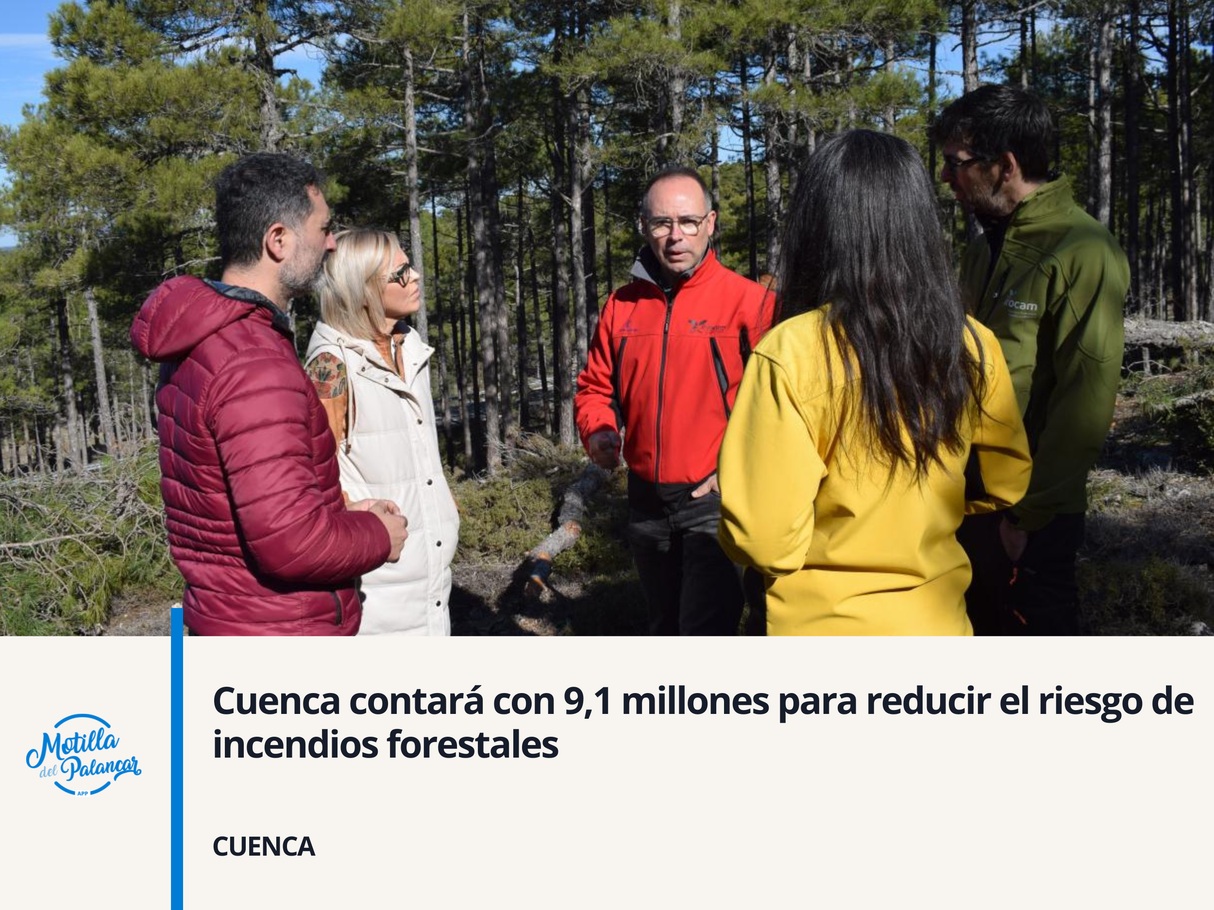 Cuenca contará con 9,1 millones para reducir el riesgo de incendios forestales - imagen 1