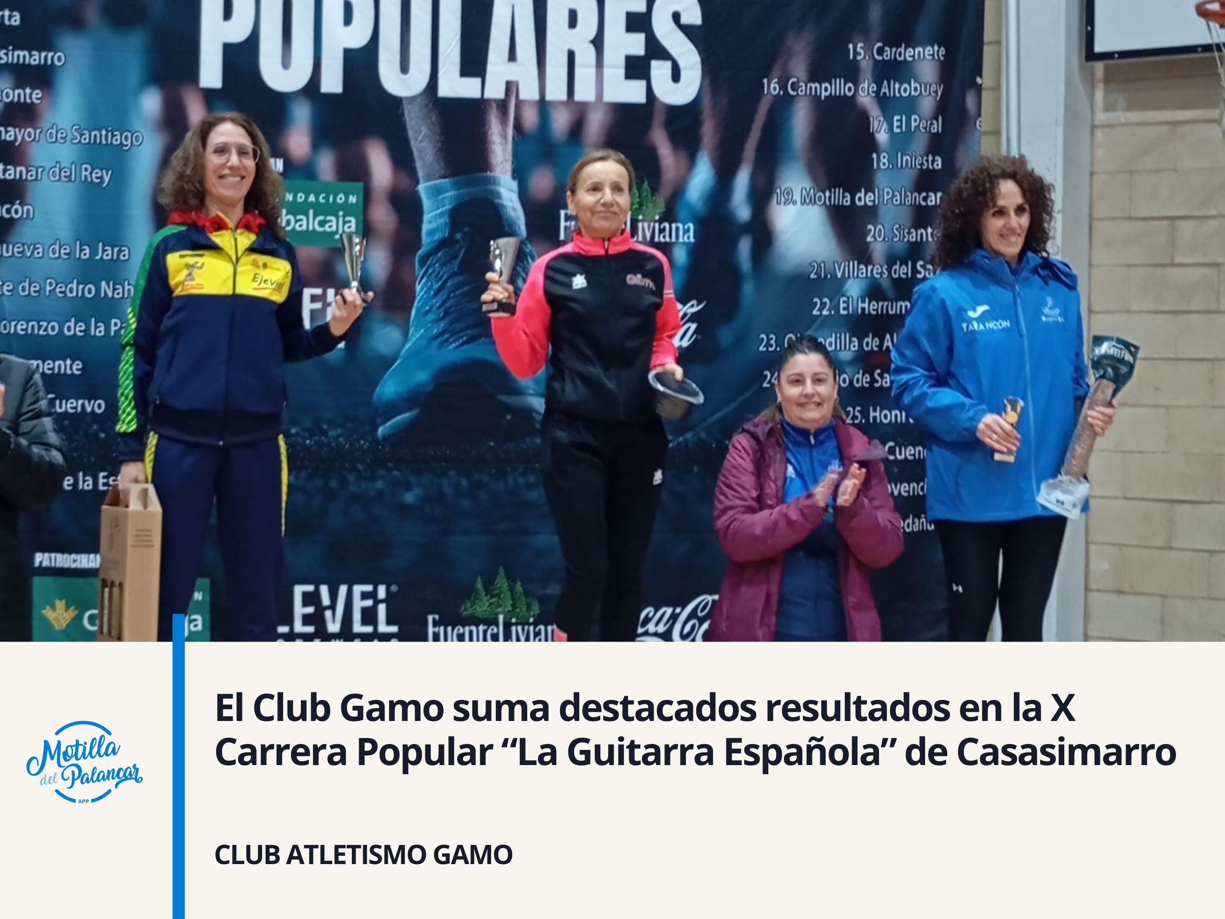 El Club Gamo suma destacados resultados en la X Carrera Popular “La Guitarra Española” de Casasimarro - imagen 1