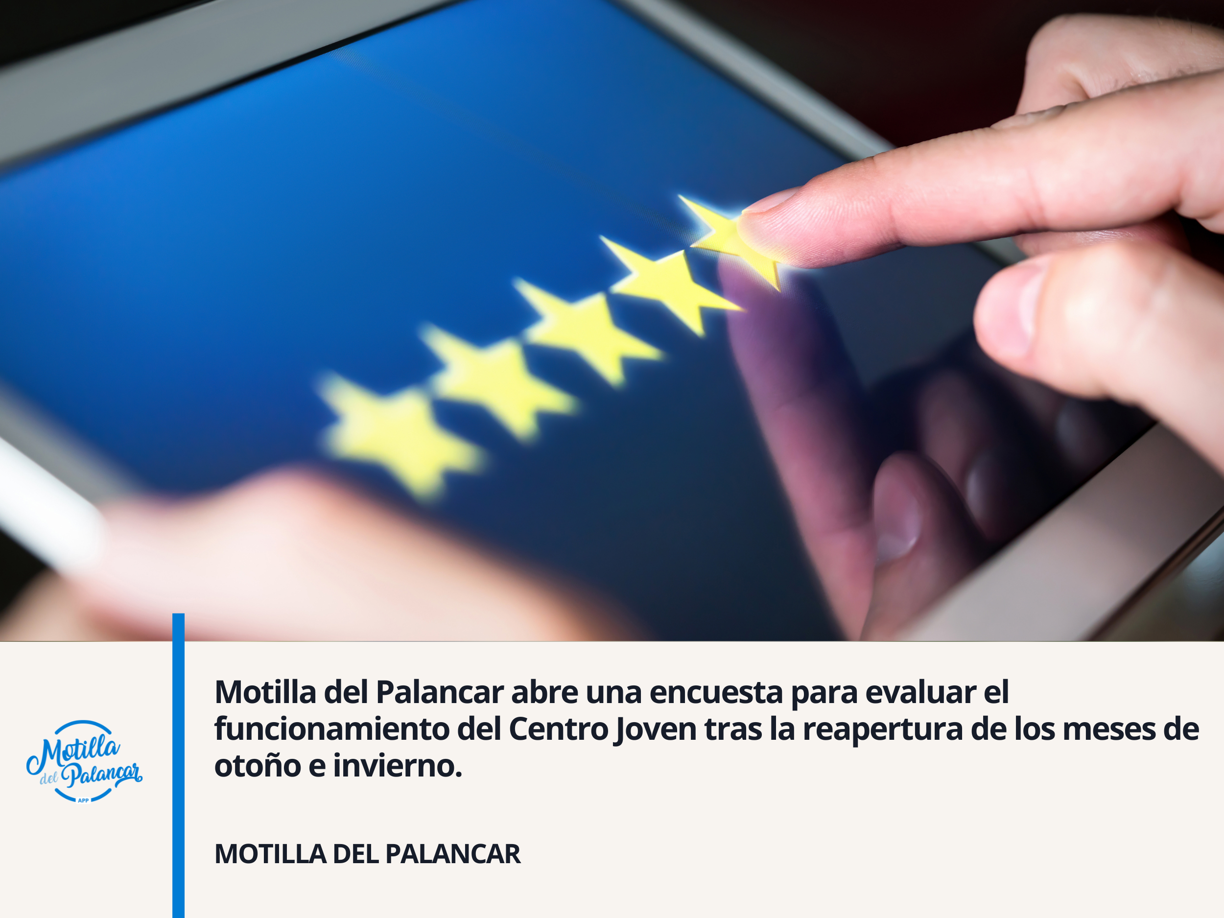 Motilla del Palancar abre una encuesta para evaluar el funcionamiento del Centro Joven tras la reapertura de los meses de otoño e invierno. - imagen 1