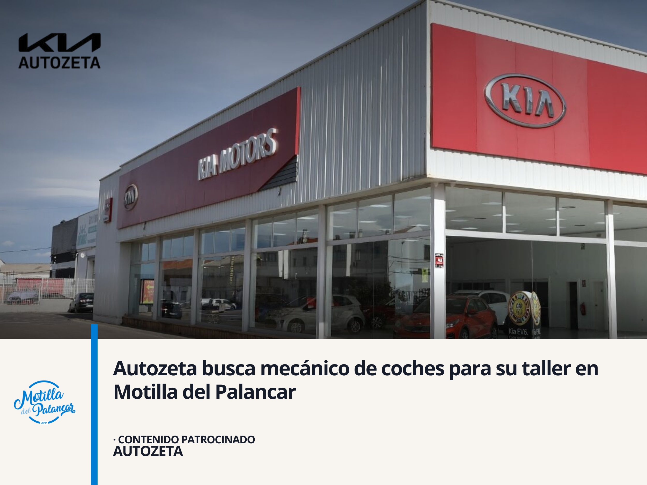 Autozeta busca mecánico de coches para su taller en Motilla del Palancar - imagen 1
