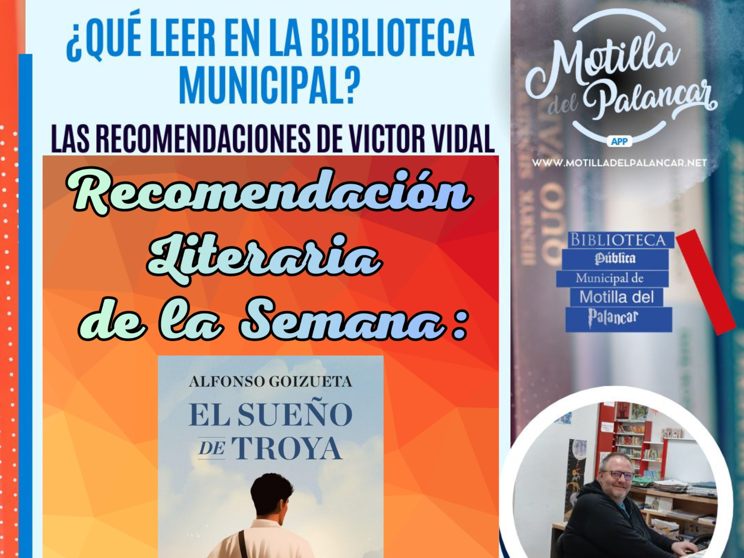 La recomendación semanal de Víctor Vidal: ¿Qué leer en la Biblioteca Municipal? - imagen 1