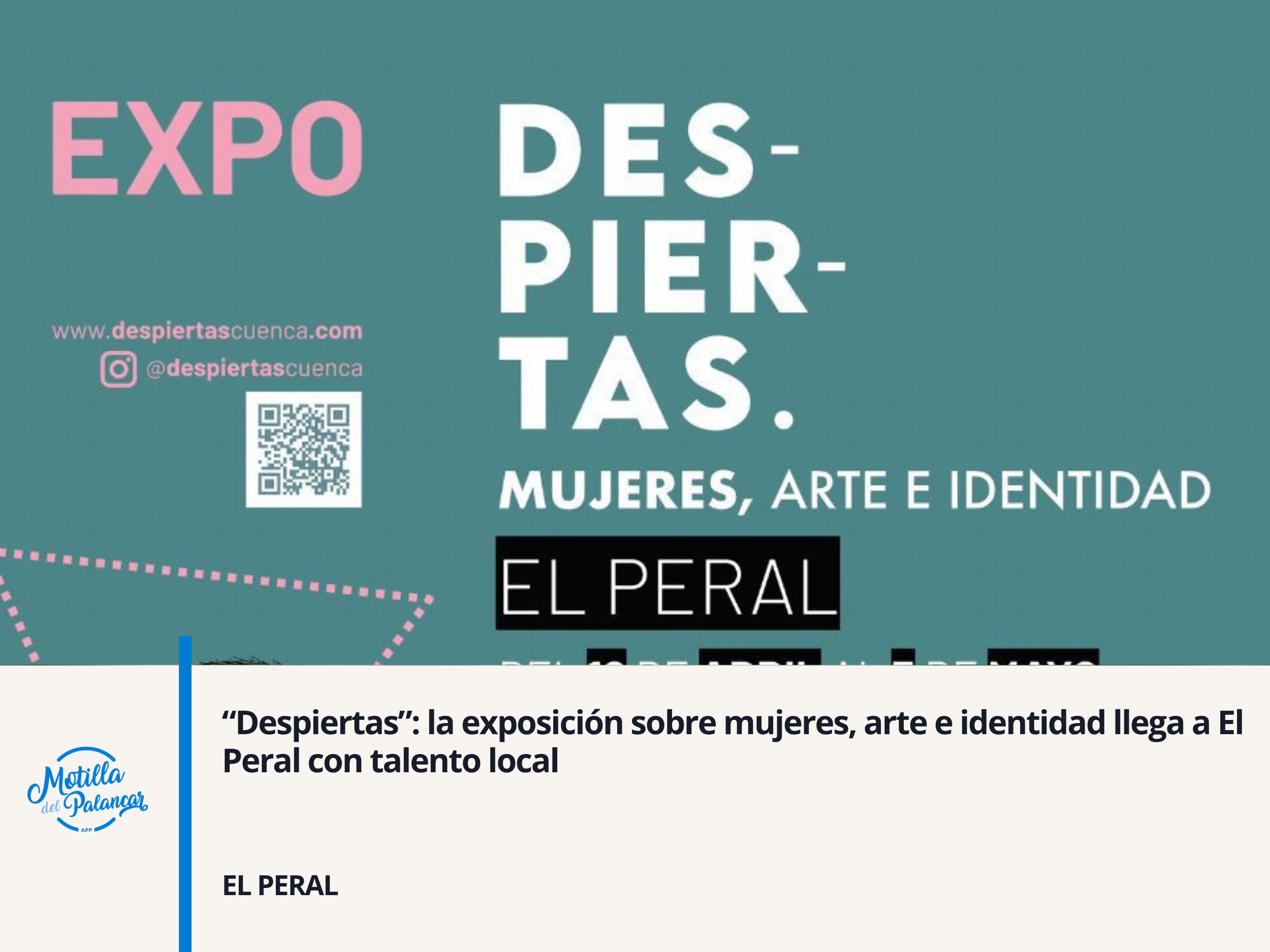 “Despiertas”: la exposición sobre mujeres, arte e identidad llega a El Peral con talento local - imagen 1