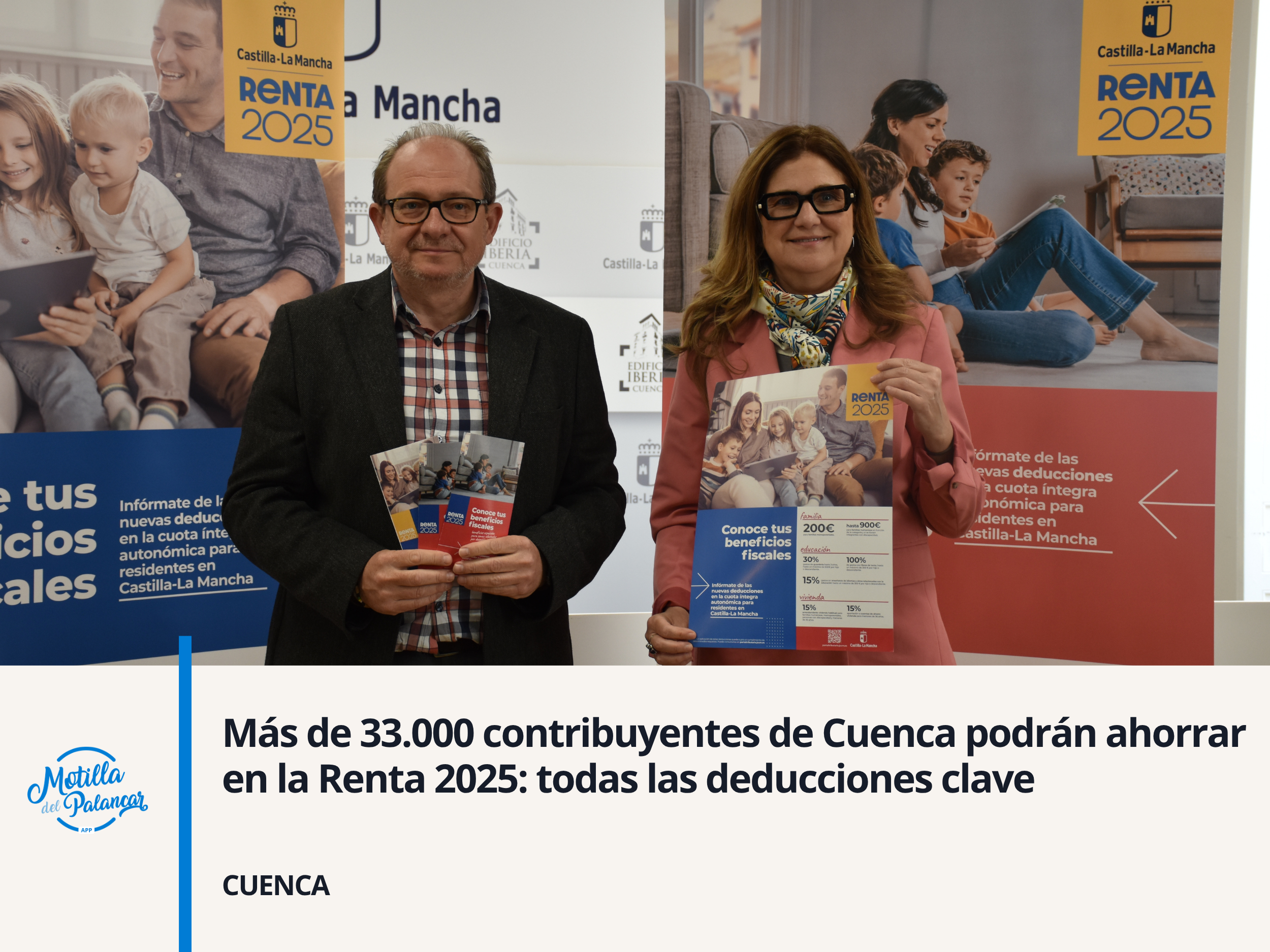 Más de 33.000 contribuyentes de Cuenca podrán ahorrar en la Renta 2025: todas las deducciones clave - imagen 1