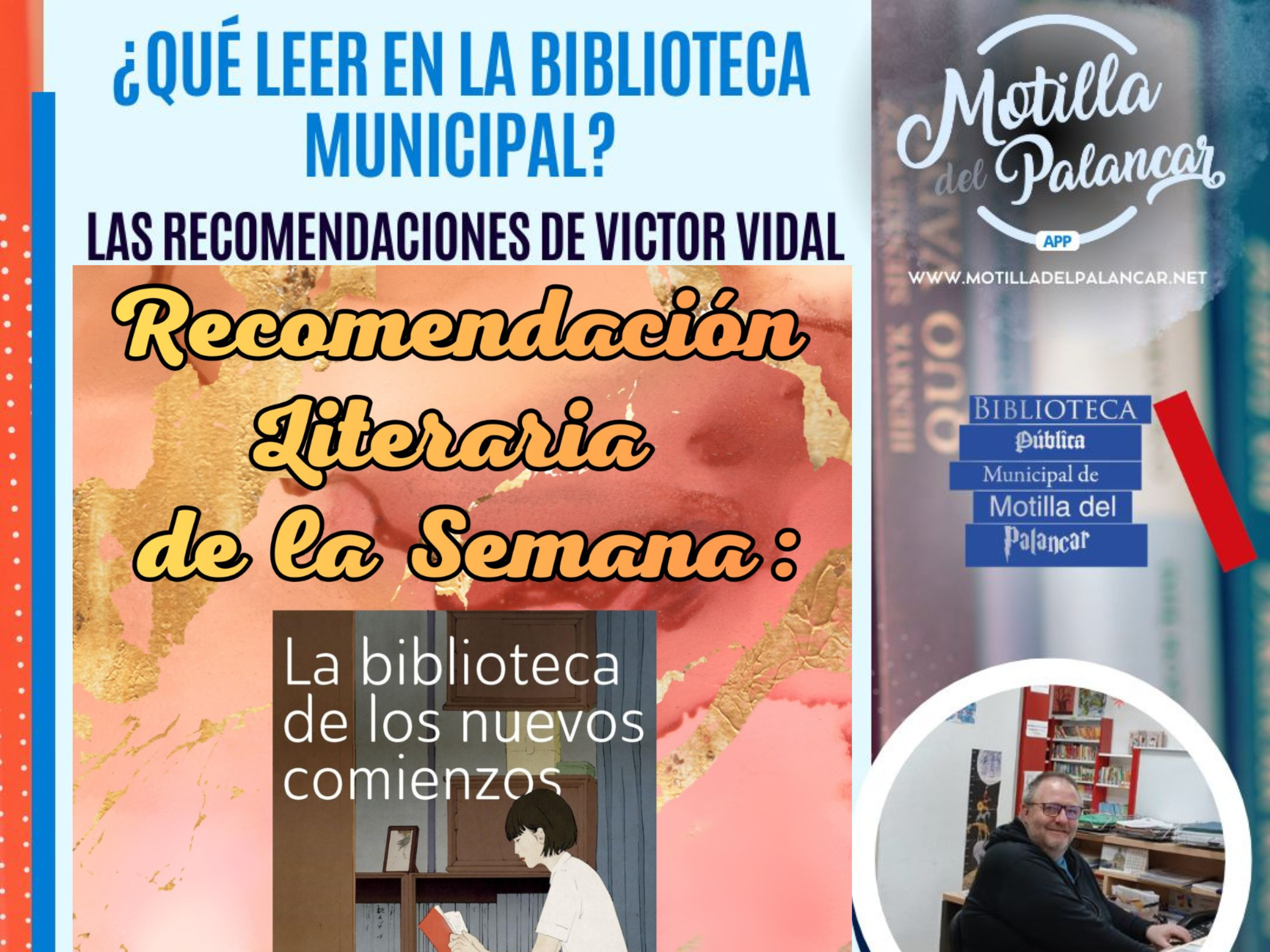 La recomendación semanal de Víctor Vidal: ¿Qué leer en la Biblioteca Municipal? - imagen 1