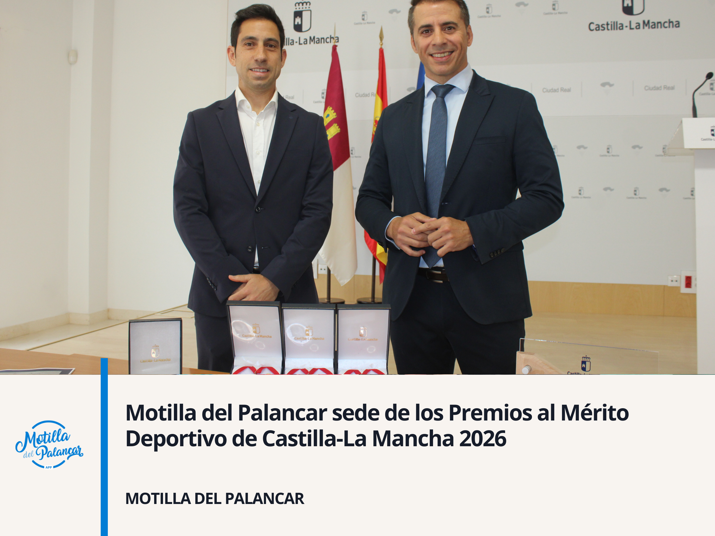 Motilla del Palancar sede de los Premios al Mérito Deportivo de Castilla-La Mancha 2026 - imagen 1