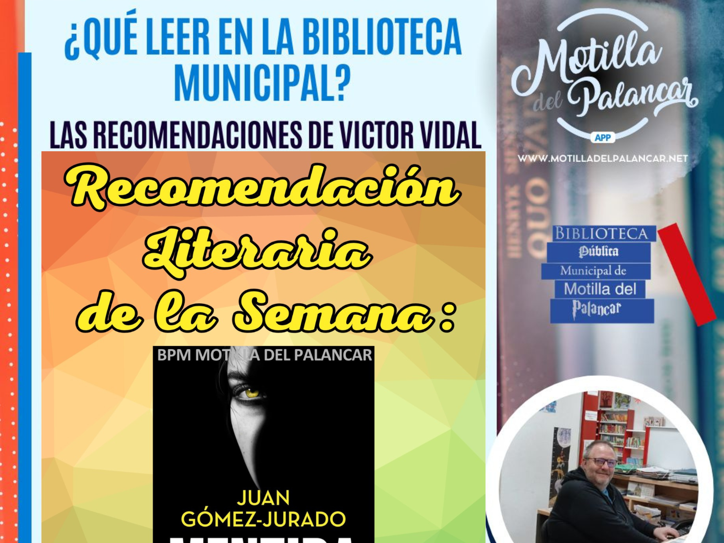 La recomendación semanal de Víctor Vidal: ¿Qué leer en la Biblioteca Municipal? - imagen 1