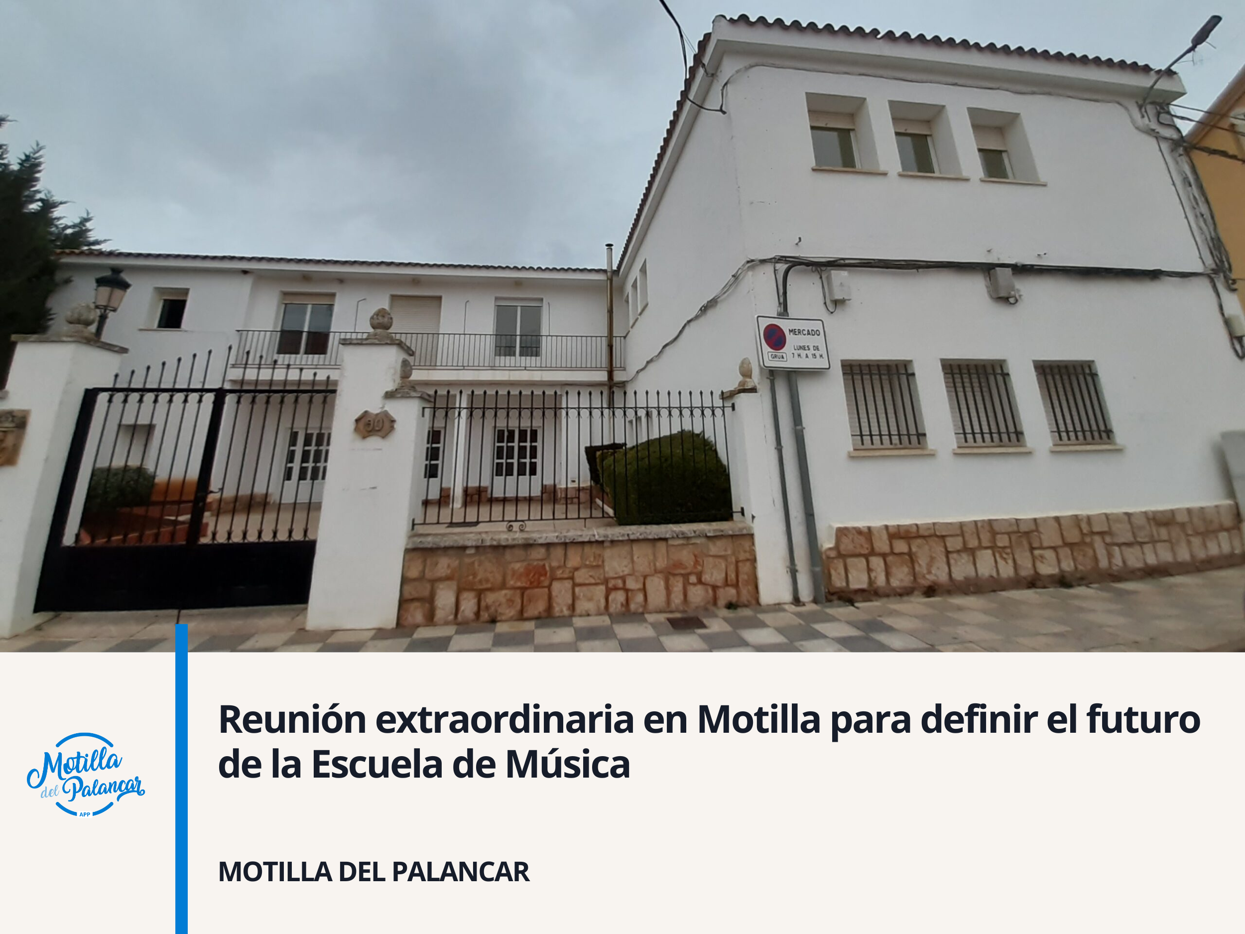 Reunión extraordinaria en Motilla para definir el futuro de la Escuela de Música - imagen 1