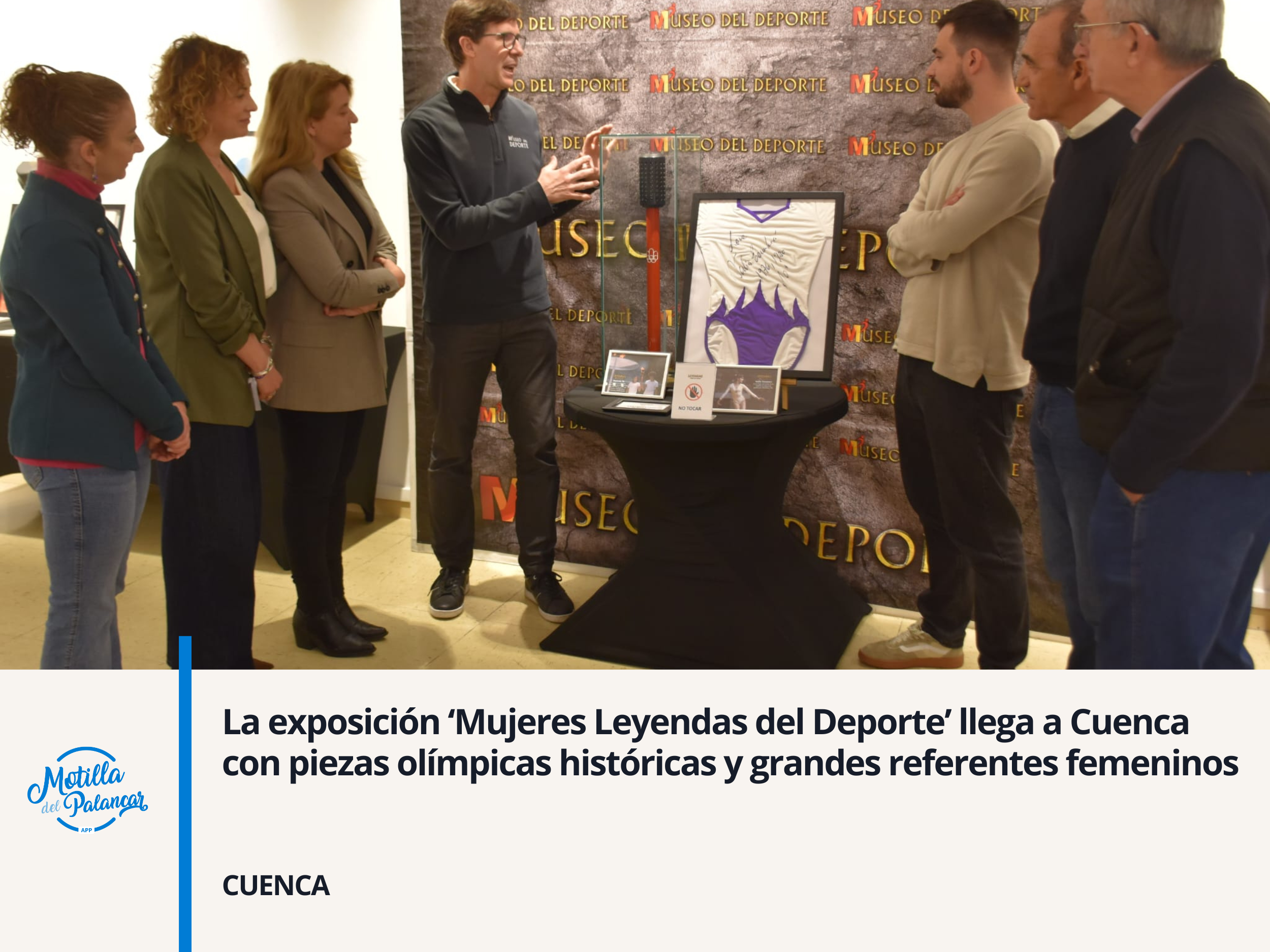 La exposición ‘Mujeres Leyendas del Deporte’ llega a Cuenca con piezas olímpicas históricas y grandes referentes femeninos - imagen 1
