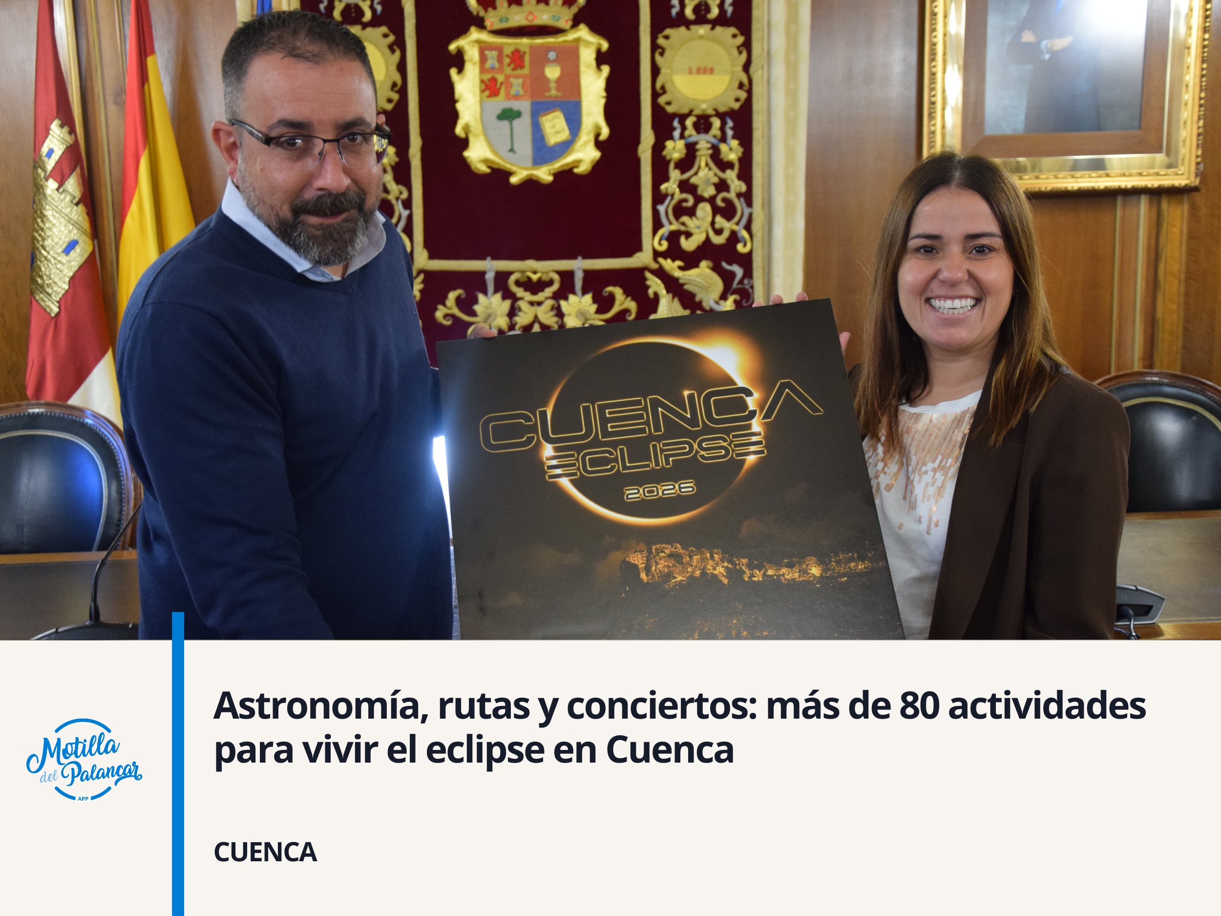 Astronomía, rutas y conciertos: más de 80 actividades para vivir el eclipse en Cuenca - imagen 1