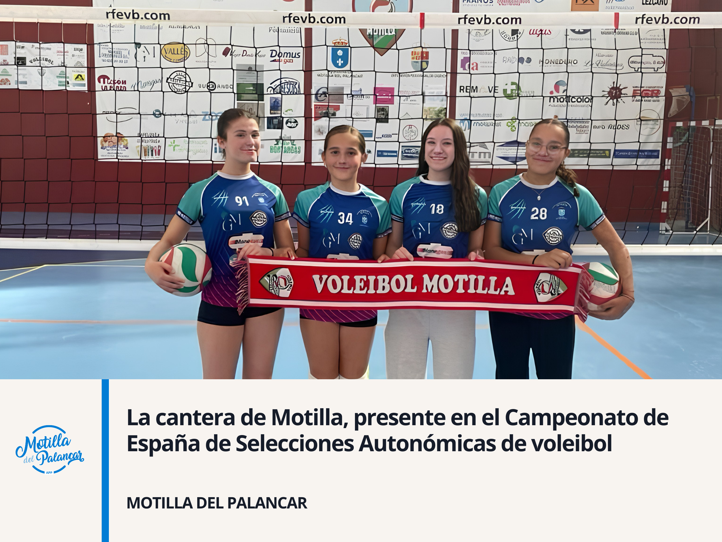 La cantera de Motilla, presente en el Campeonato de España de Selecciones Autonómicas de voleibol - imagen 1