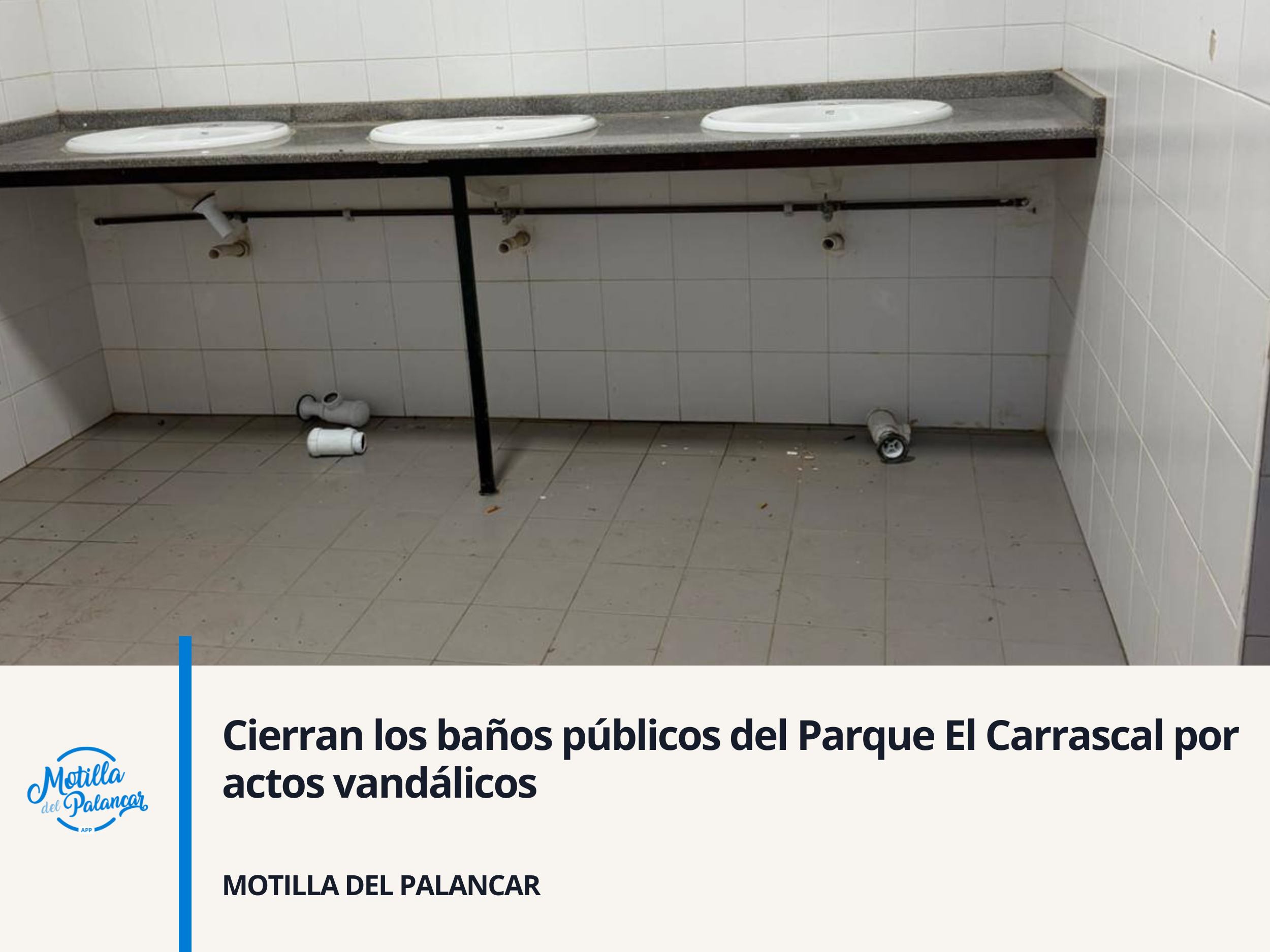 Cierran los baños públicos del Parque El Carrascal por actos vandálicos - imagen 1