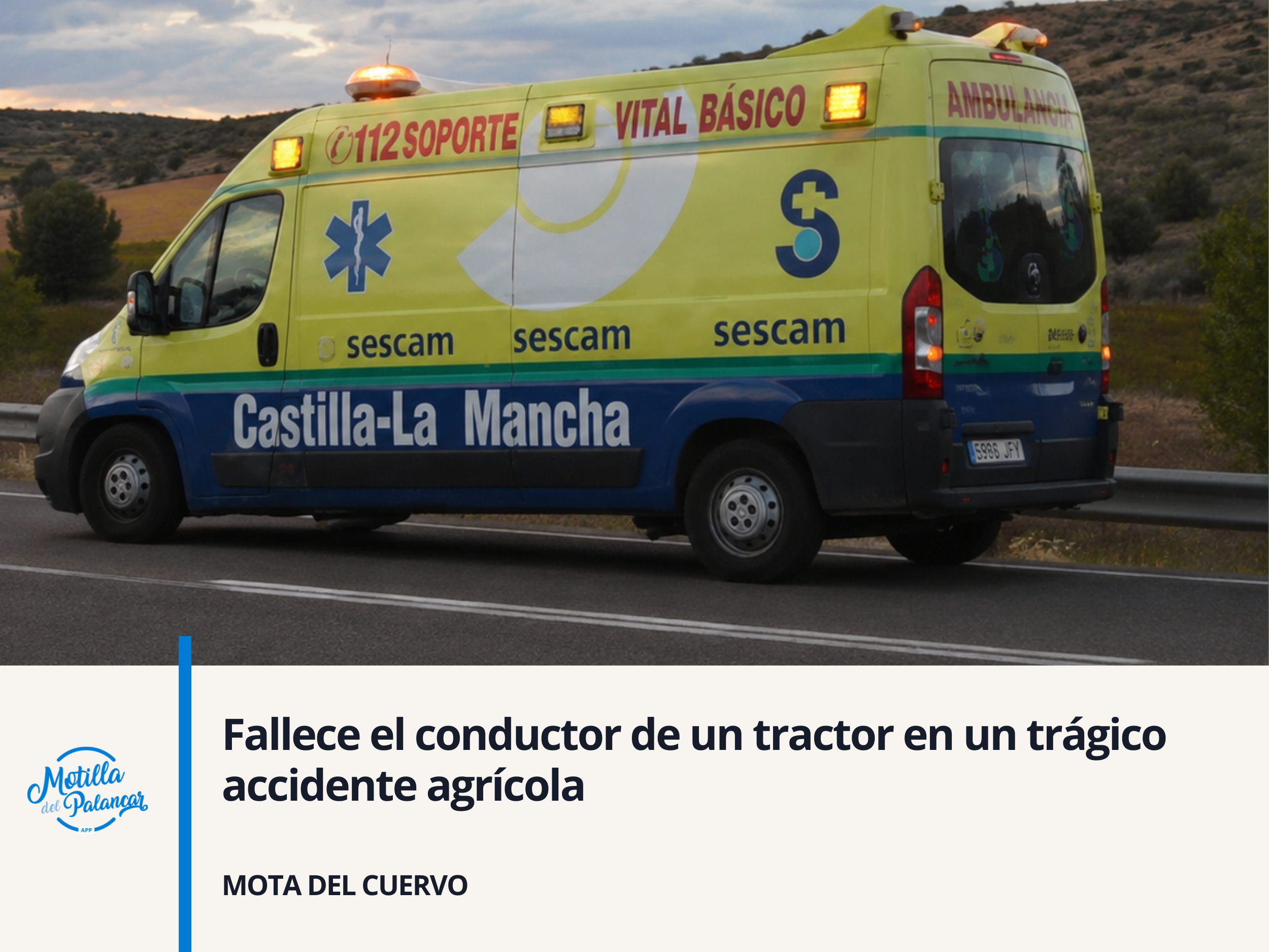 Fallece el conductor de un tractor en un trágico accidente agrícola - imagen 1