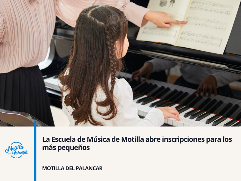 La Escuela de Música de Motilla abre inscripciones para los más pequeños - imagen 1