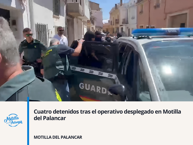 Cuatro detenidos tras el operativo desplegado en Motilla del Palancar - imagen 1
